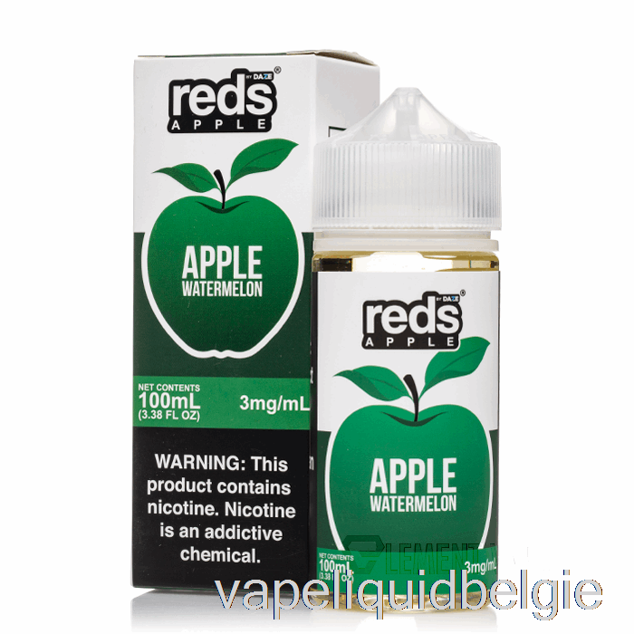 Vape België Watermeloen - Rode Appel E-liquid - 7 Daze - 100ml 3mg